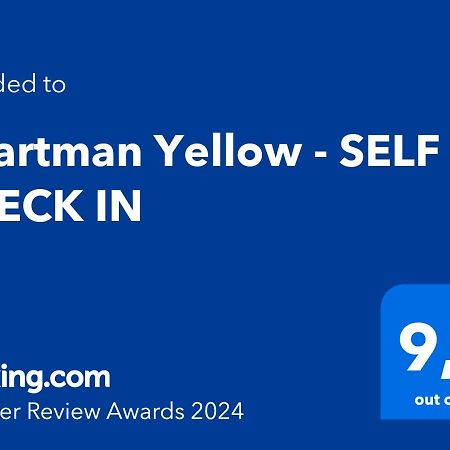 Apartman Yellow - Self Check In Osijek Eksteriør billede
